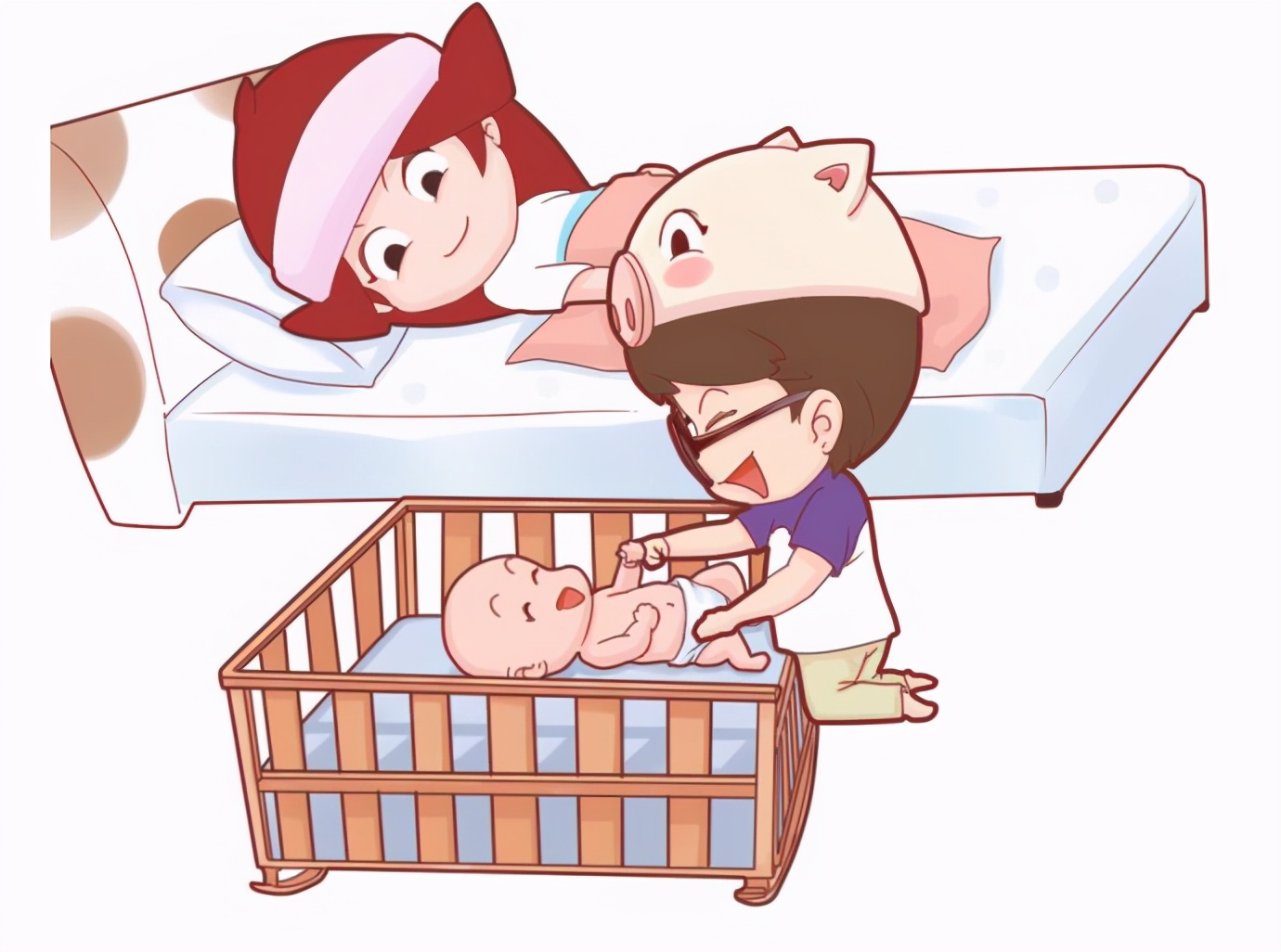 宝宝出生眼睛斜视原因,孩子出生眼睛眯眯眼