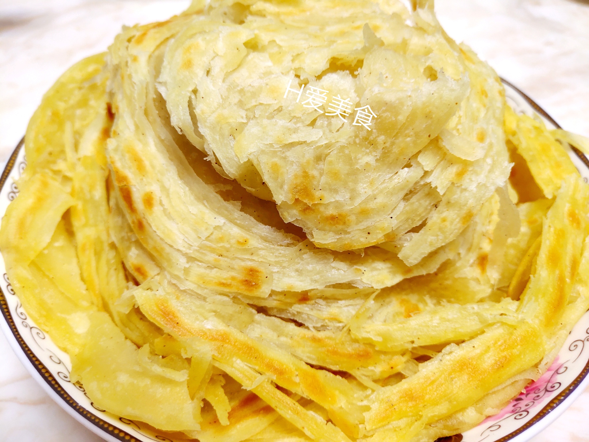 正宗超薄草帽饼的做法,草帽饼怎么做又酥又脆