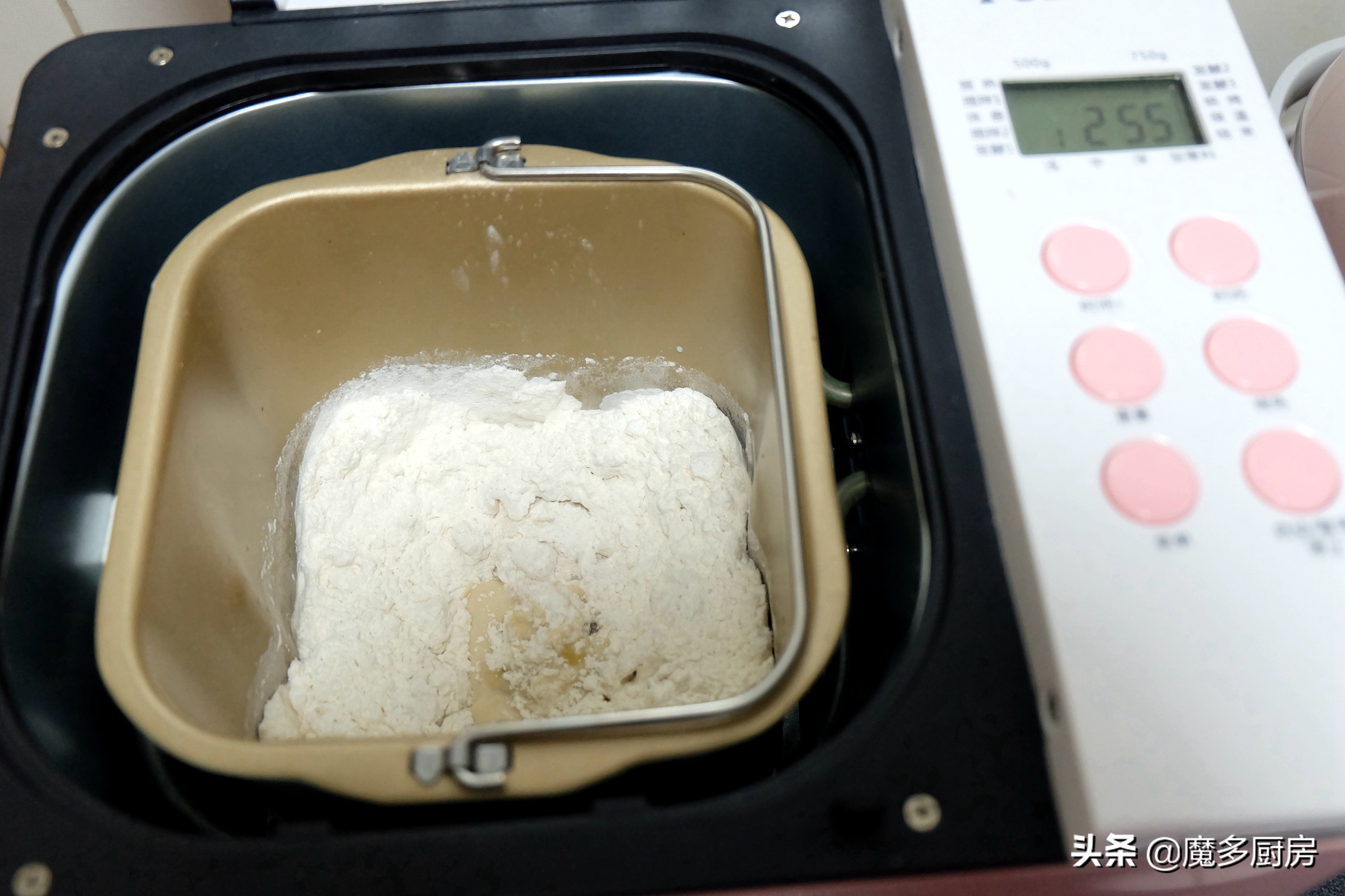 美的面包机低糖面包口味,低糖面包做法面包机