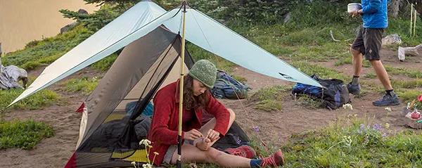 徒步西藏轻量化装备,轻量化徒步用天幕作为帐篷好用吗