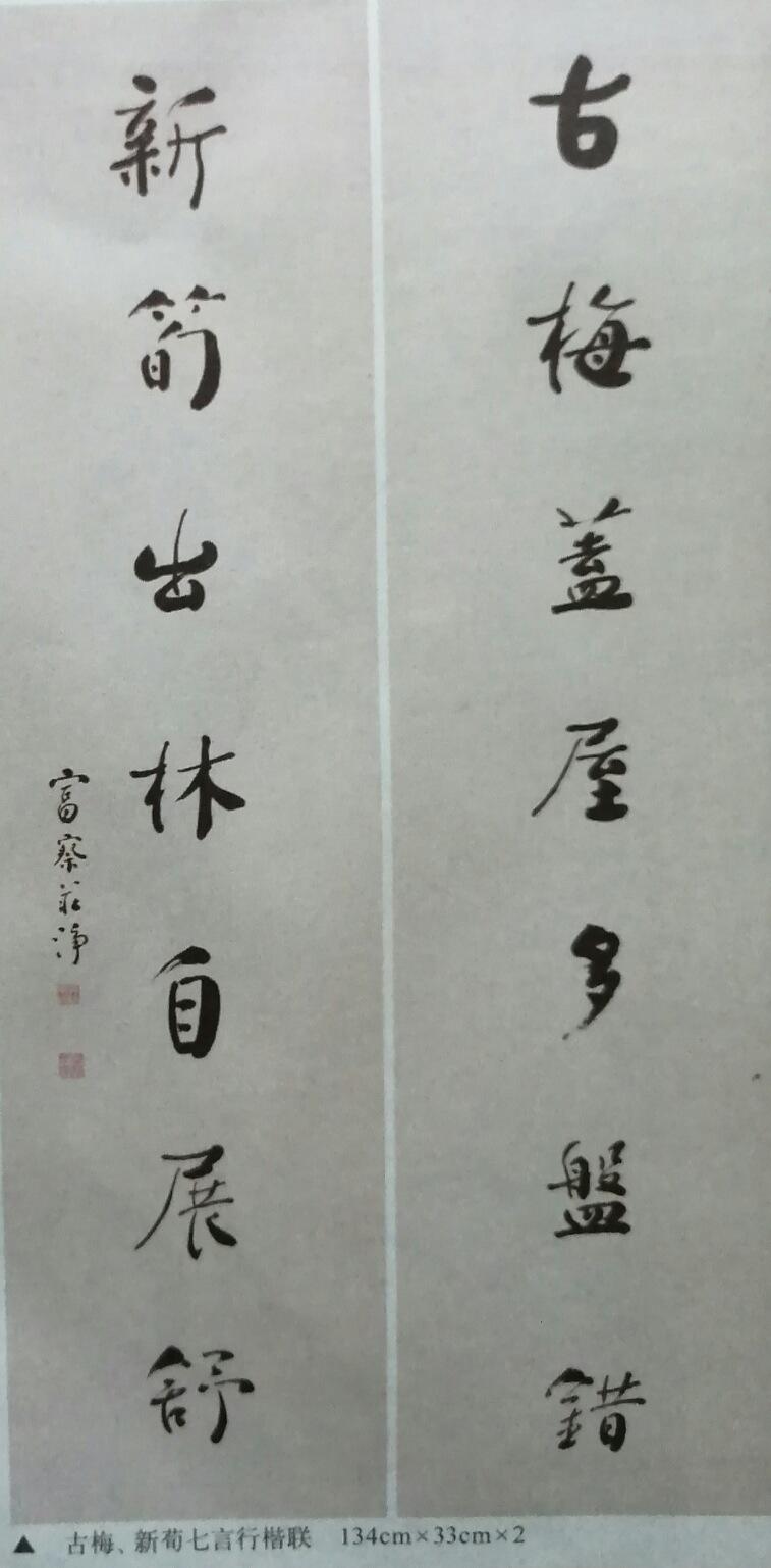 品赏书法作品欣赏,书法家富察