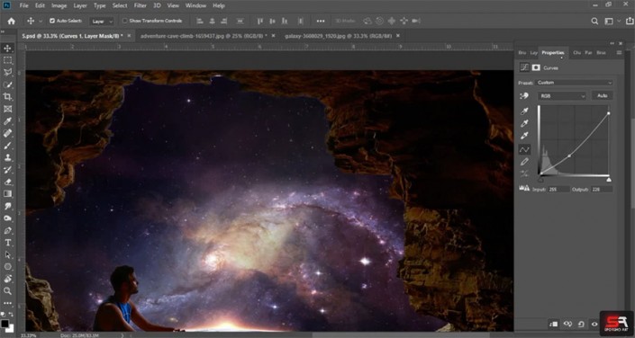 ps人物和风景合成,ps怎么合成有创意的场景