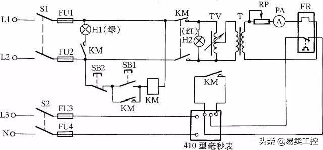 电气互锁正反转接线图,电气图纸怎么看接线图