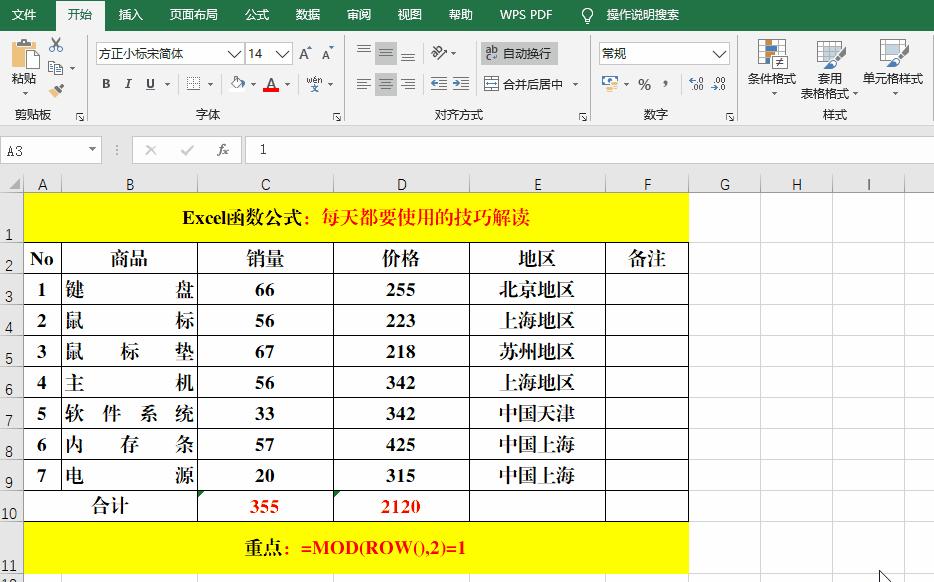 excel办公必学实用技巧,excel技巧基础实用办公必备