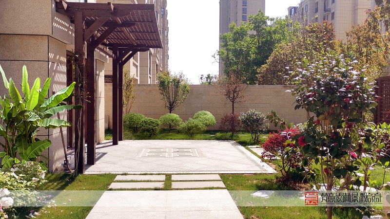 花园设计实景图别墅,花园设计实景案例