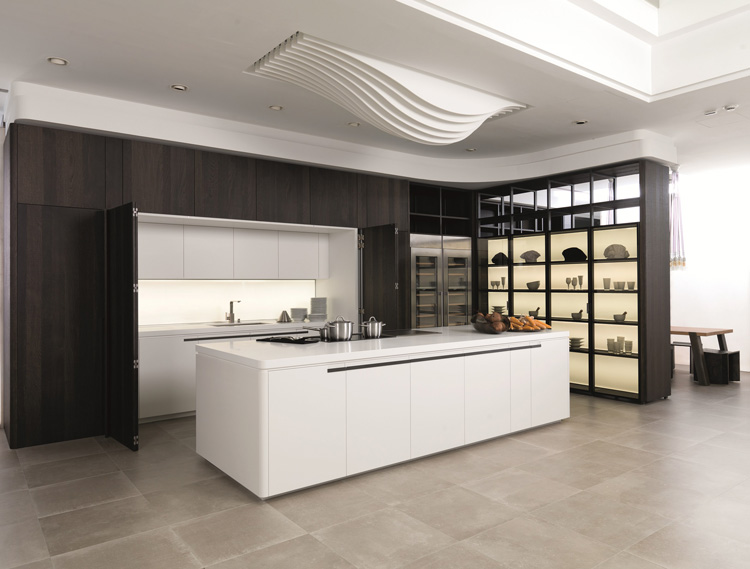 德式中岛餐桌,西式岛台橱柜