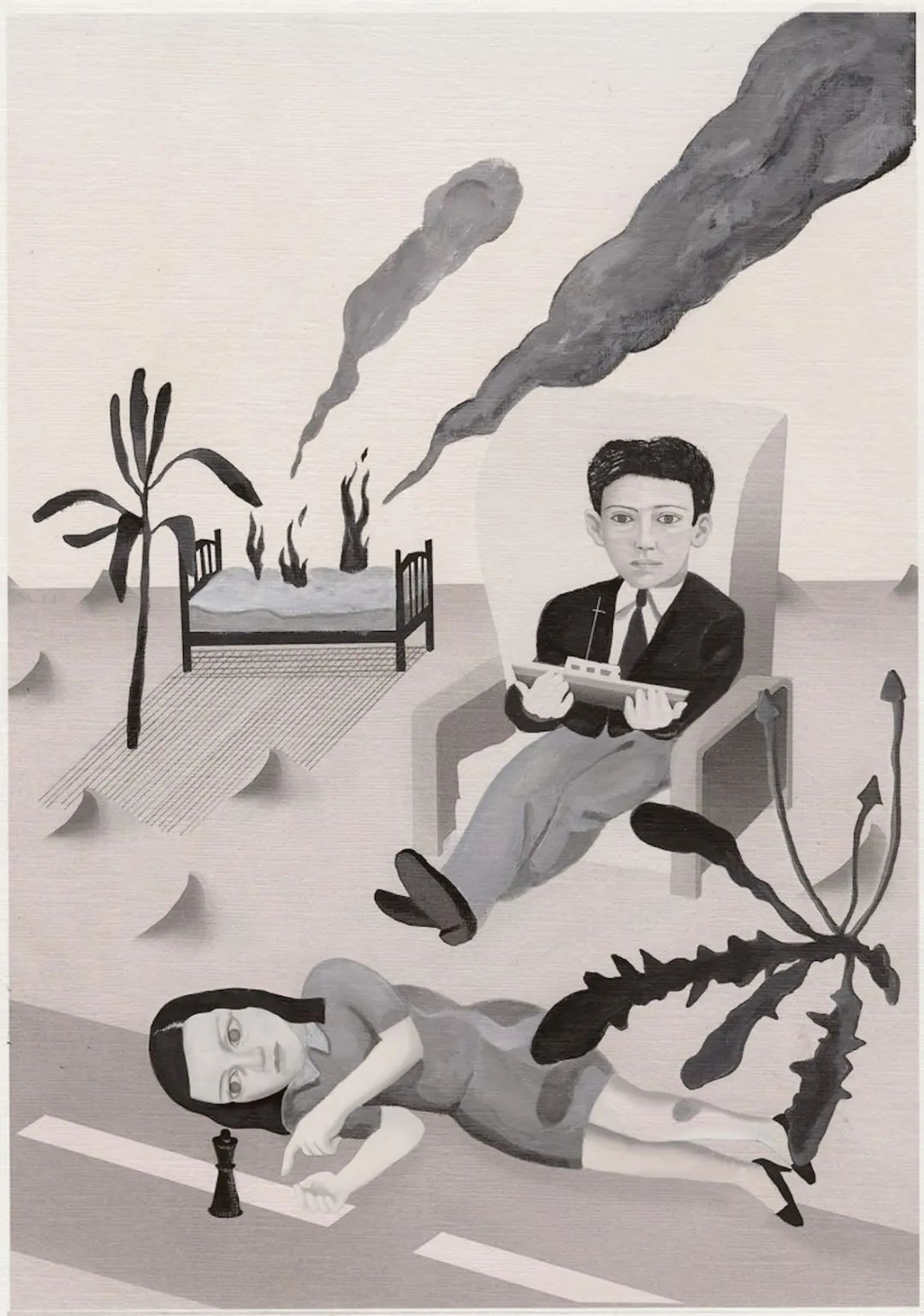 与POPMART合作，这位设计师来自坎伯韦尔插画专业