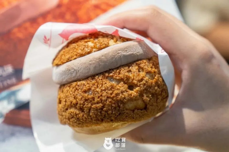 西树泡芙回归款,西树泡芙绿色奶油