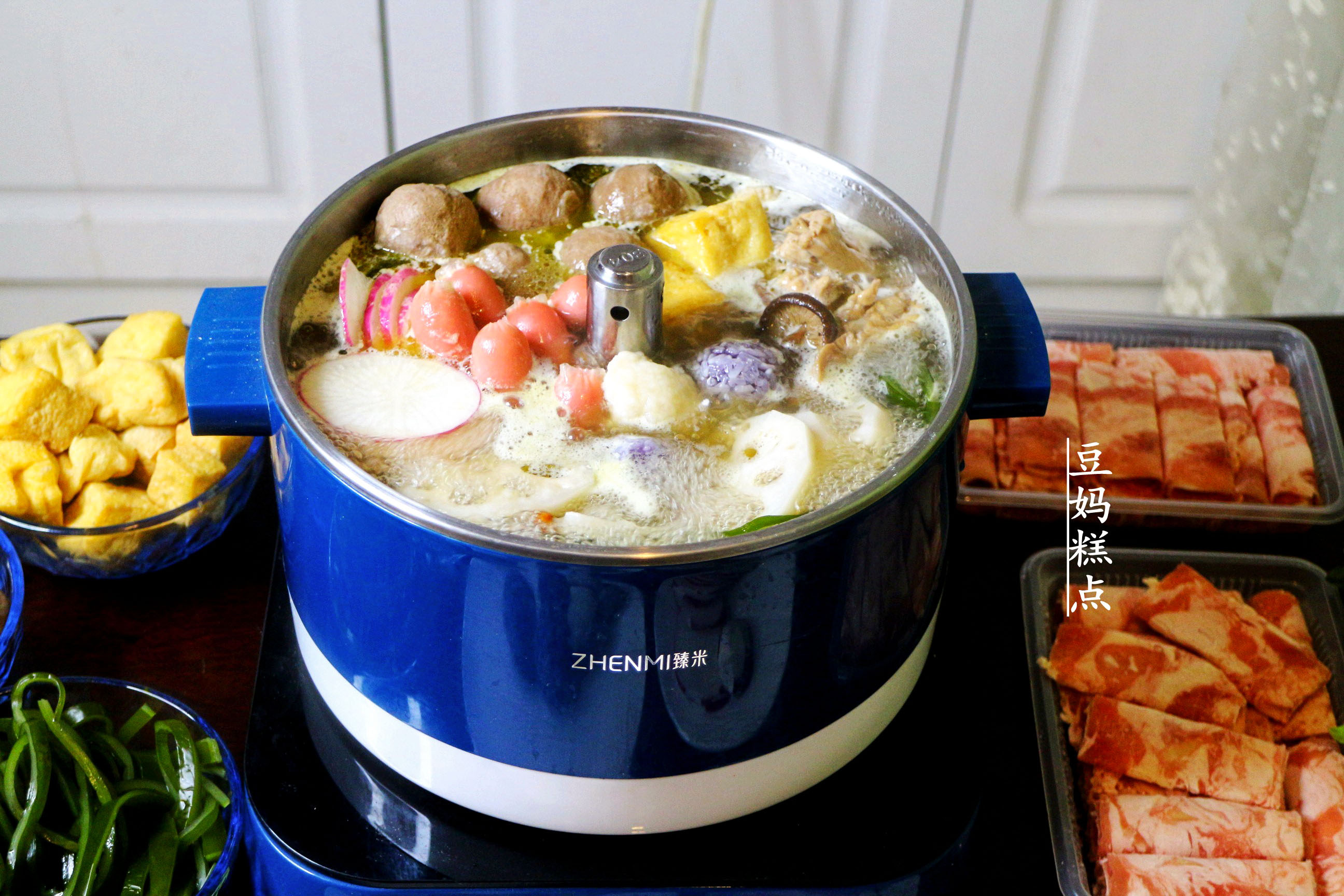 不用炒的火锅鸡的制作方法,不用火锅底料的鸡火锅做法