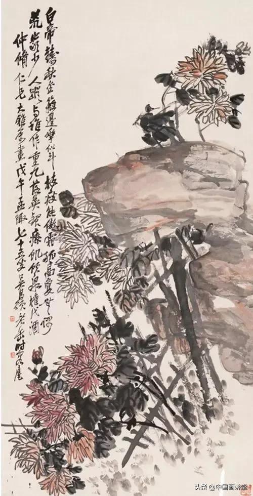 如何形容画家笔下的梅菊花,历代名家画菊花作品