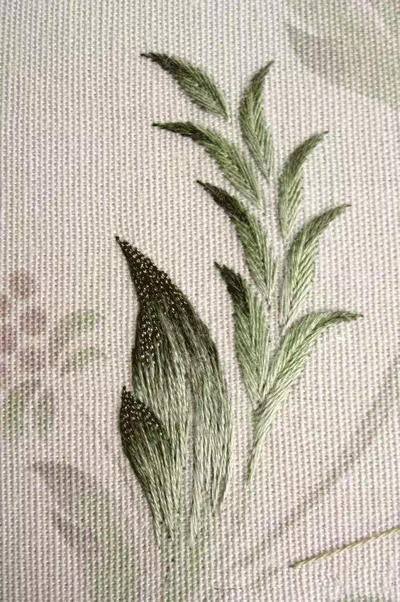 刺绣基本知识之刺绣针法,学刺绣教程绣字