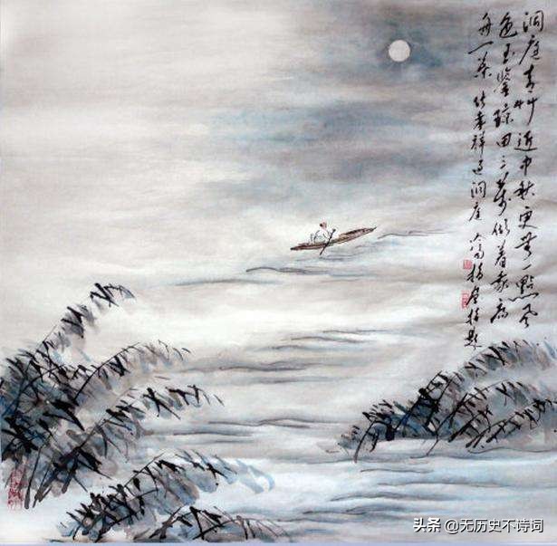 古人举头望明月的样子,古代举头望明月