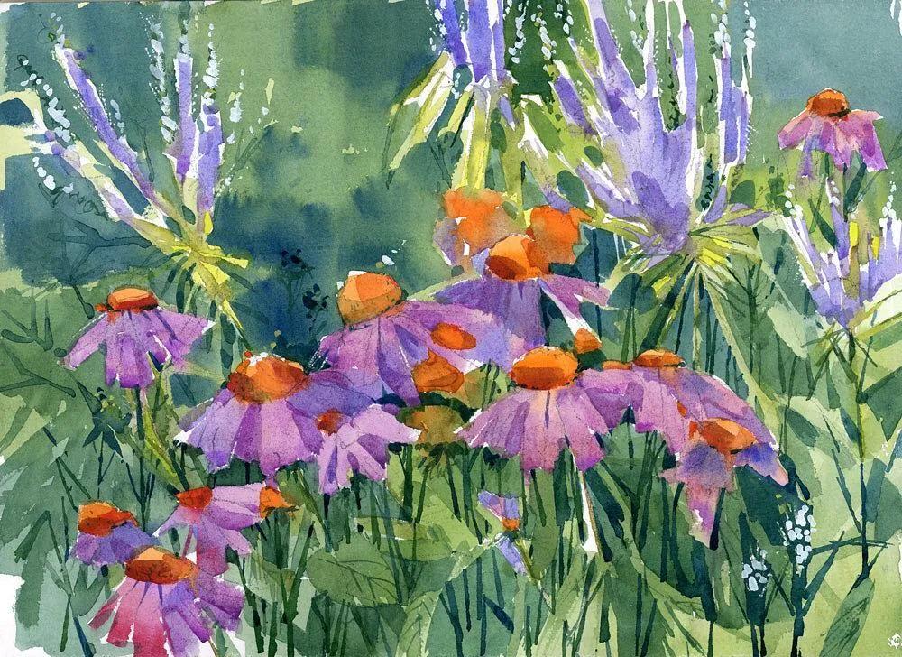 酣畅淋漓的水彩,酣畅淋漓水彩