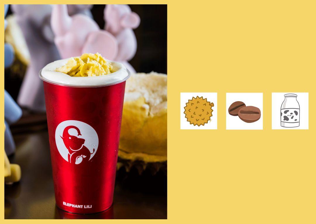 泰国榴莲咖啡奶茶,泰国皇家榴莲咖啡