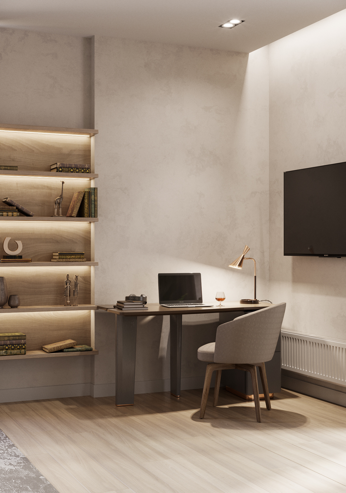 现代化家居装修设计,家居设计现代轻奢装修风格