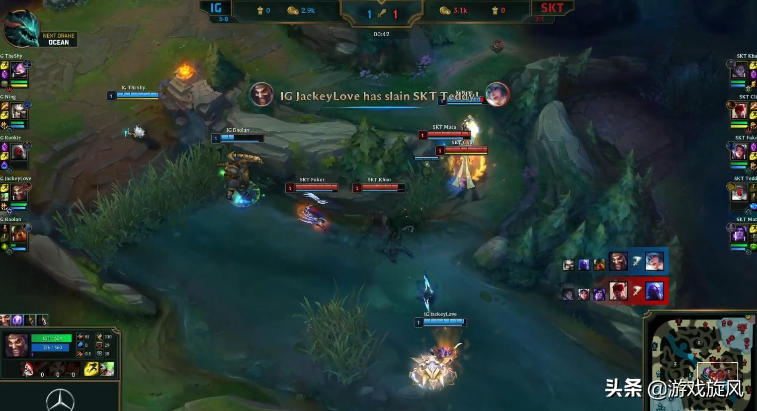 jackeylove德莱文打imp,jackeylove掏出卡莎