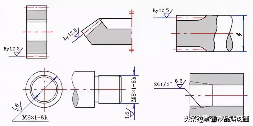 表面粗糙度越高数字越大还是越小,表面粗糙度的代号及表面特征描述