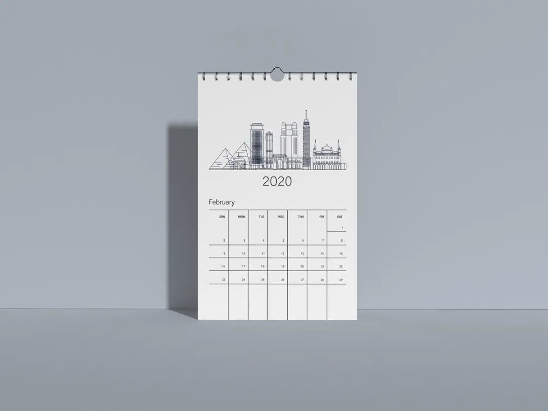 设计日历,签到日历设计