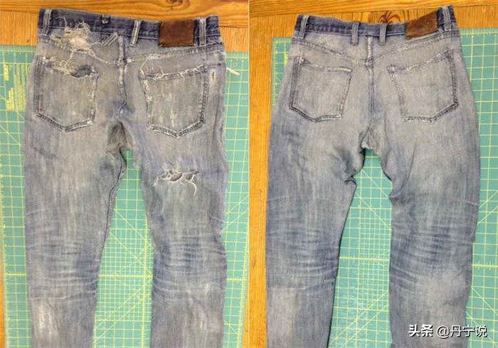 牛仔裤爆裆了怎么修补,牛仔裤烂个洞修补方法