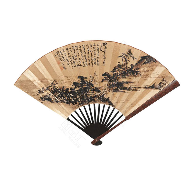 团扇和折扇哪个更有文化,中国折扇纸扇