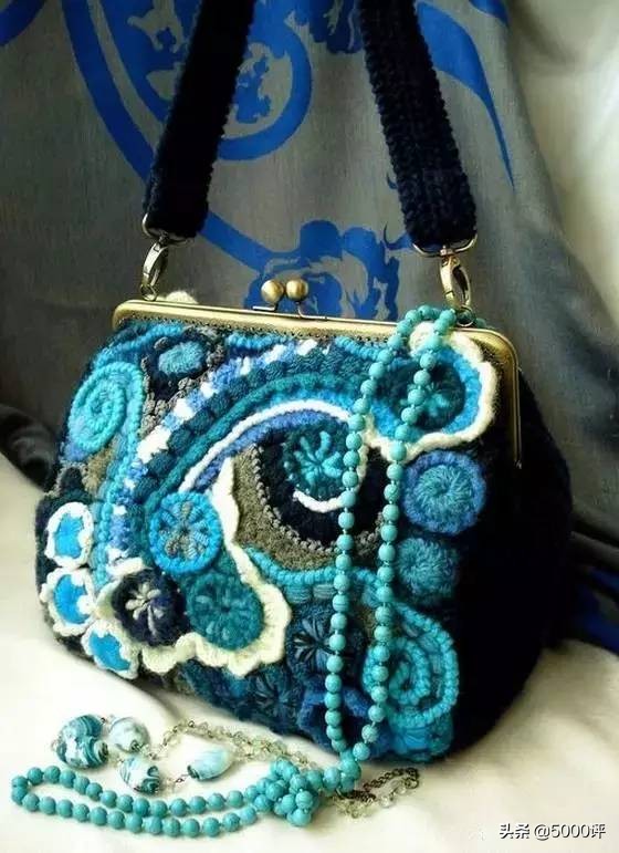 爱尔兰钩花包包图解,爱尔兰钩花包包教程