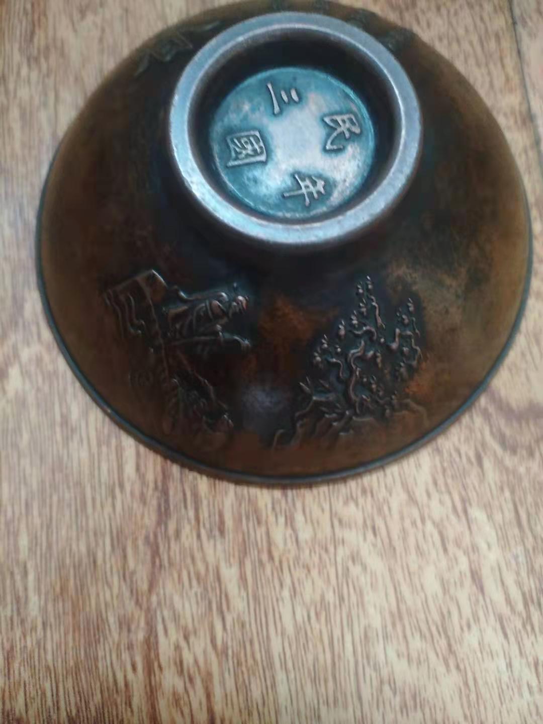 精品老铜炉,精品推荐老瓷器铜鎏金如意