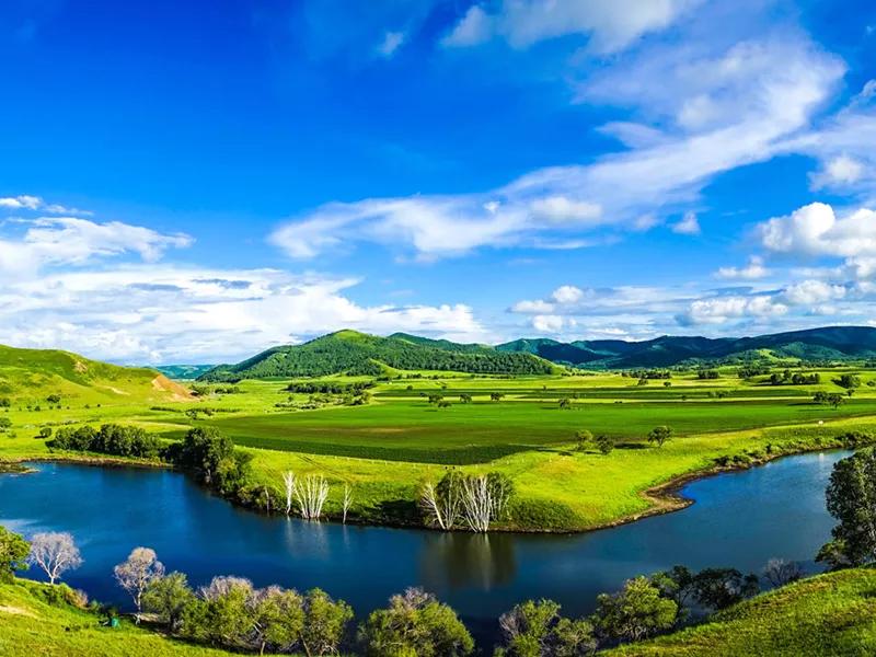 草原深度游坝上,草原秋季7日游