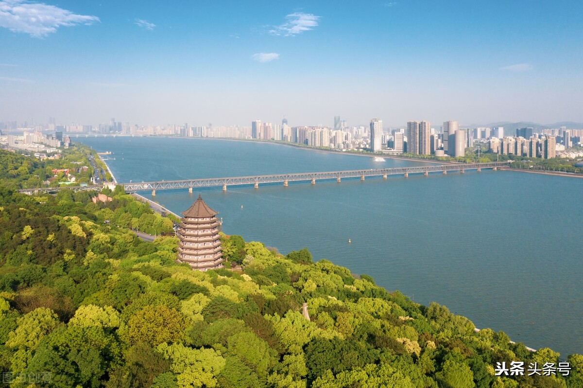 富春江一线江景,杭州钱塘江富春江