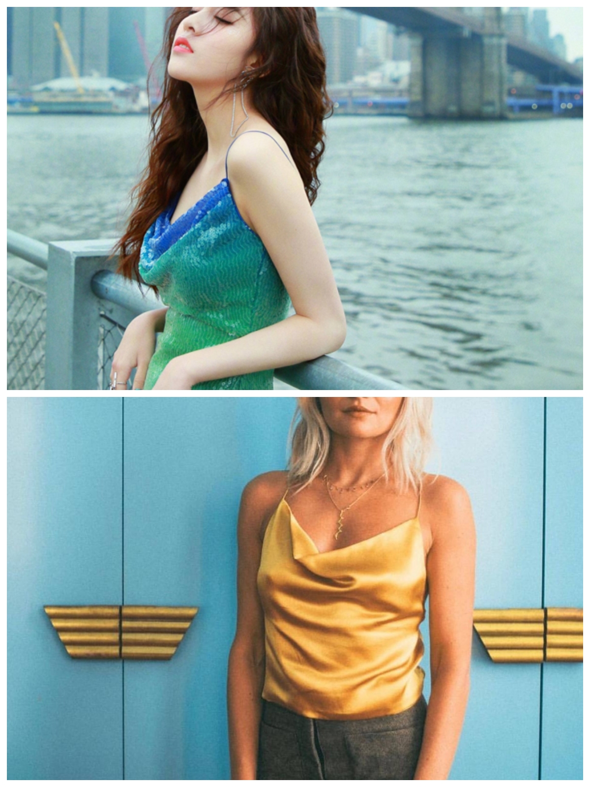 吊带背心怎么穿好看,吊带穿上不好看什么原因