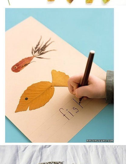 秋天最美的落叶手工,跟秋天有关的树叶手工超级简单