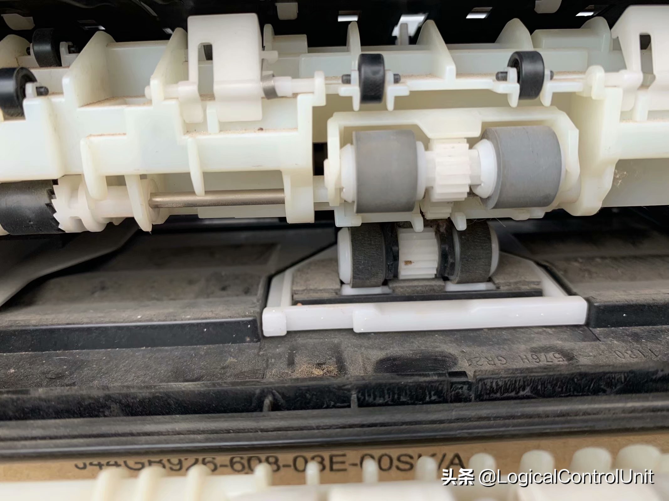 佳能mx378怎么清除卡纸,佳能打印机mx728拆卸步骤图解