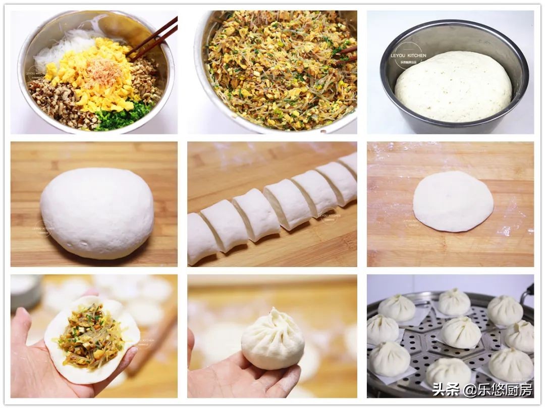 包子的几种做法,5种包子馅的做法