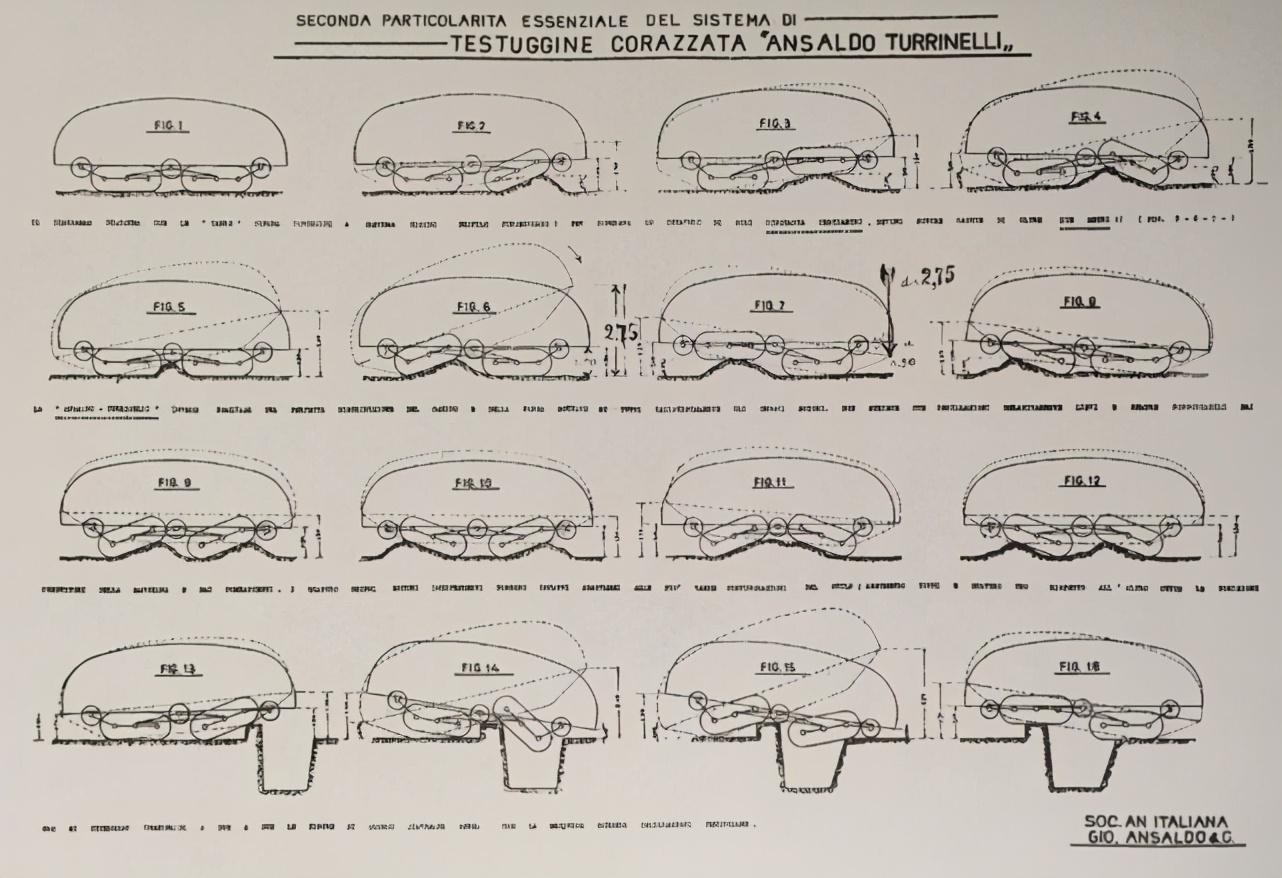 最讲武德意大利！设计画风让人啼笑皆非，还造步行坦克，脑洞太大