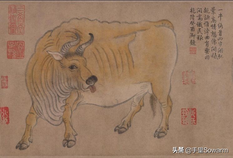 五牛图有没有收藏价值,香港国宝五牛图