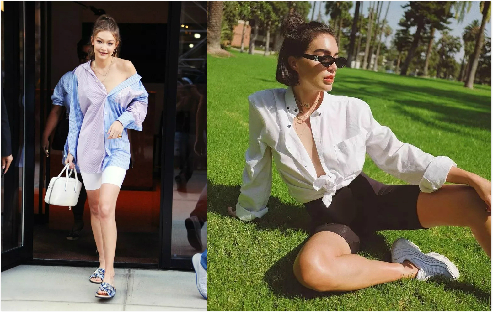 时髦西装短裤,西装短裤真的又舒服又好看