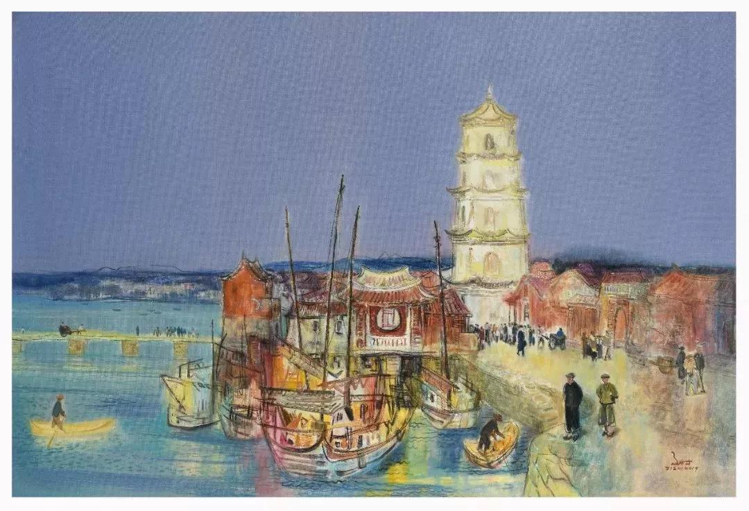 画笔寄乡思|潮起晋江——张及时油画艺术展在晋江开幕