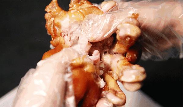 成都特色烤猪蹄哪家好吃,正宗脆皮烤猪蹄