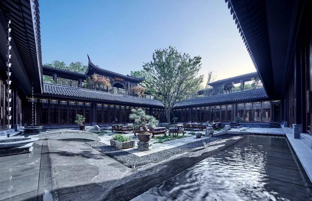 聚水天心四水归堂,水聚天心什么意思