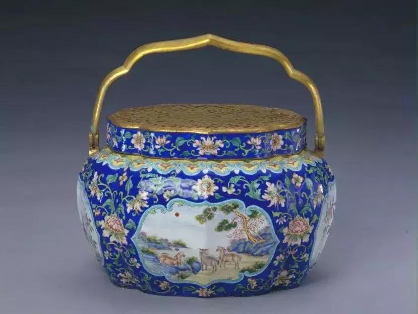 清朝宫廷取暖神器,清代青铜取暖器