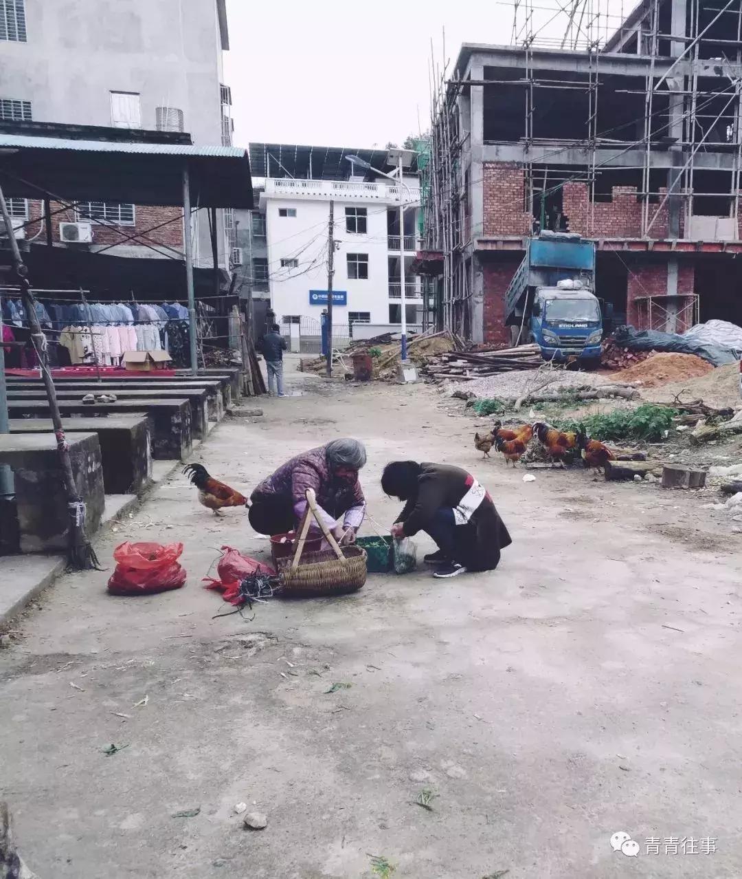 客家乡村的圩日,广东客家圩日
