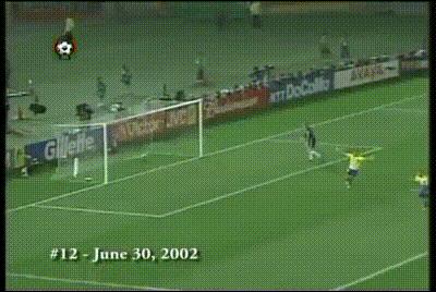 罗纳尔多十大最佳进球,外星人罗纳尔多世界杯进球全纪录