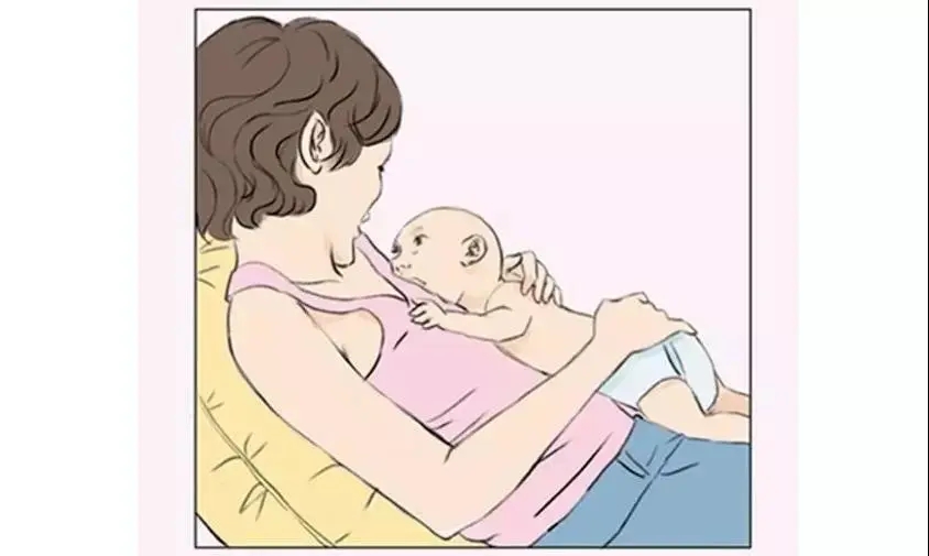 最简单上手的母乳喂养姿势,真正婴儿母乳喂养正确姿势