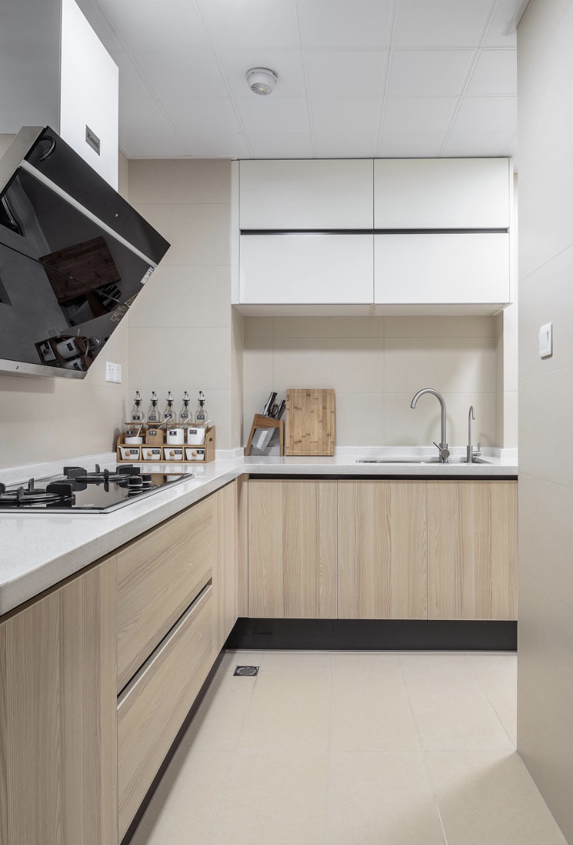 88平原木风格装修效果图,日式简约原木风院子