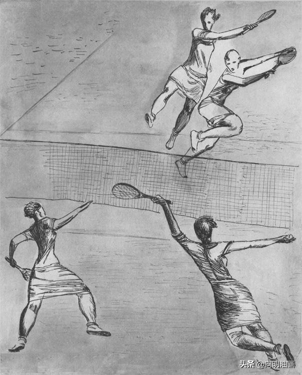 苏联人民艺术家,苏联画家亚历山大杰伊涅卡