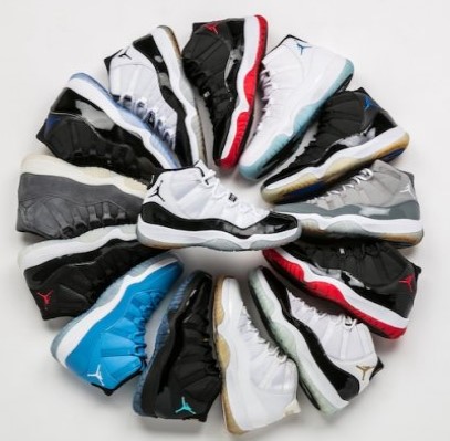 乔丹aj十大经典鞋,乔丹穿的aj1和现在aj1有什么区别