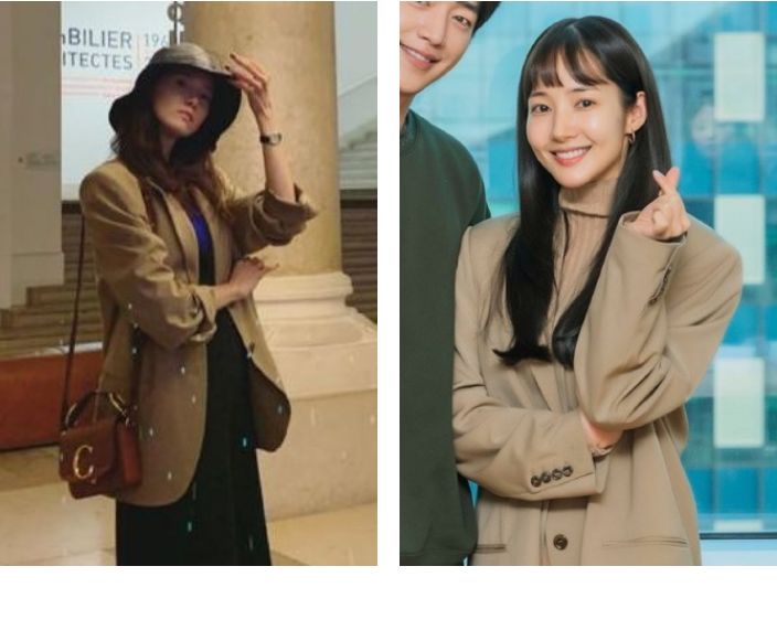 孙艺珍郑丽媛同步营业该看谁？小孩才做选择她们的西装我都要