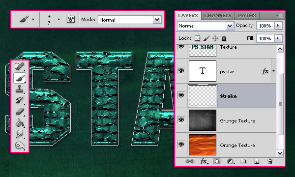 photoshop创建3d文字,photoshop制作亮金色字体