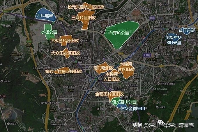 布吉哪个片区最好,布吉街道地区划分