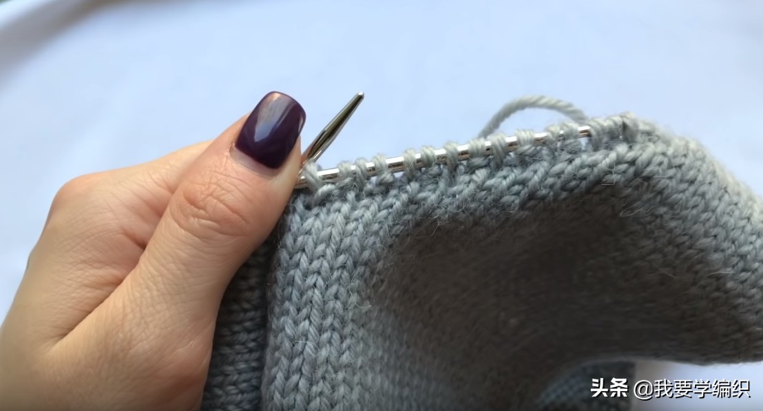 v领挑边怎么织,织毛衣织螺纹哪一个好看