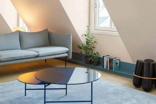 顶层带斜屋顶阁楼装修效果图,顶层阁楼斜屋顶设计效果图大全